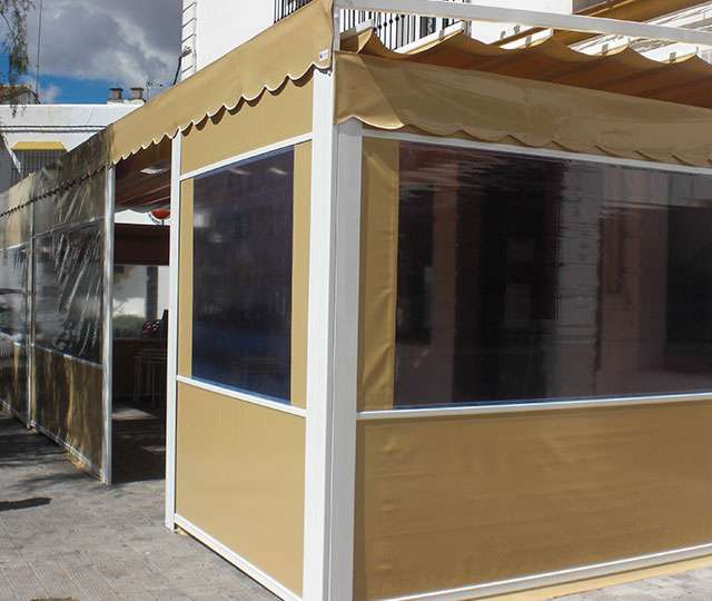 idea Administración calor Cerramientos para bares y terrazas | Toldos Sofi. Fiabilidad, diseño y  estilo.
